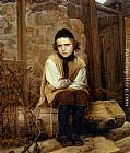Ivan Nikolaevich Kramskoy Canvas Paintings - Insulted Jewish Boy
